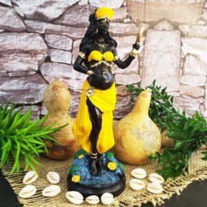 Oxum Grávida - 20cm - Imagem 4