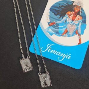 Iemanjá - Escapulário de Metal Inox - Imagem 3