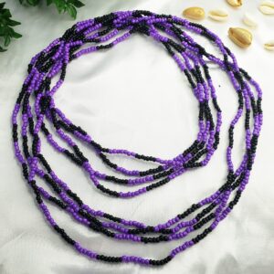 Guia Roxo e Preto Miçangão - Imagem 2