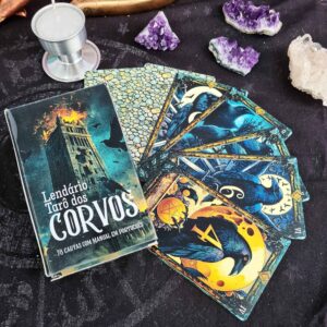 Lendário Tarô dos Corvos 78 Cartas