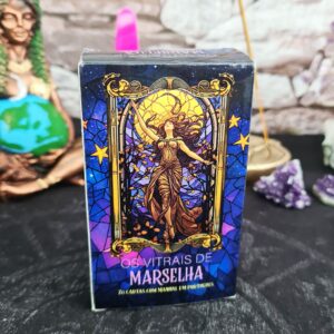 Tarô Os Vitrais de Marselha 78 Cartas - Imagem 3