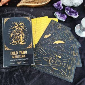 Gold Tarô de Marselha Clássico 78 Cartas