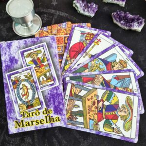 Tarô de Marselha - Magia da Flor 22 Cartas
