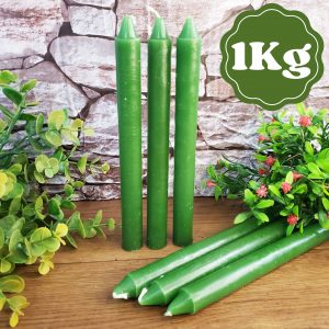 Vela Palito Verde 1kg