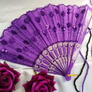 Leque - Roxo - Imagem 1