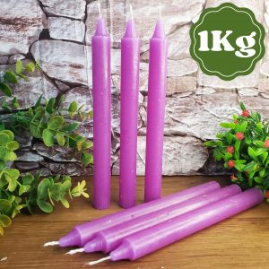 Vela Palito Roxa 1kg - Imagem 1